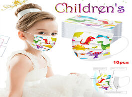 Foto van Beveiliging en bescherming mascarilla reutilizable 10 pcs children s mask disposable face industrial