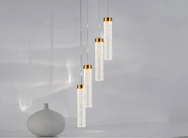 Foto van Lampen verlichting nordic modern bubble crystal led hanglamp bar restaurant cafe decor hanging light