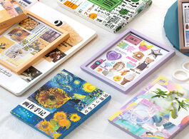 Foto van: Kantoor school benodigdheden 50 cs box colorful dream decorative stationery stickers scrapbooking di