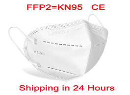 Foto van Beveiliging en bescherming mascarillas tapabocas kn95 mask 95 filtration facial ffp2 masks masque du