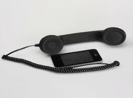 Foto van Telefoon accessoires classic vintage design radiation protection phone handset mini mic speaker call