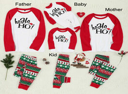 Foto van Baby peuter benodigdheden casual new family matching christmas striped santa sleepwear women men kid