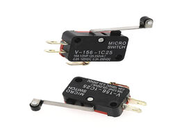 Foto van Elektrisch installatiemateriaal 10pcs 15a 125 250v micro limit switch small stroke resistant long ha
