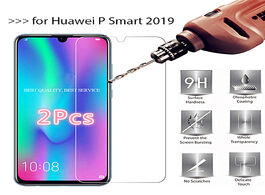 Foto van Telefoon accessoires 1pc 2pcs tempered glass for huawei y6 y5 y9 p smart 2019 screen protector prote