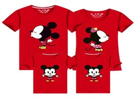 Foto van Baby peuter benodigdheden family matching outfits mickey short sleeved t shirt mother and daughter c