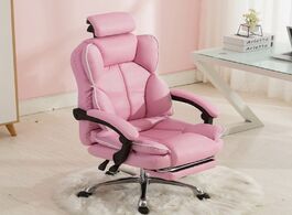 Foto van Meubels high quality office boss chair luxury ergonomic computer gaming household armchair reclining