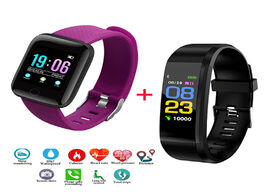 Foto van Horloge new color screen sport smart watch men women watches calories fitness electronic wristwatch 