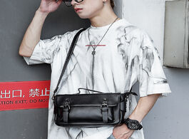 Foto van Tassen tidog korean style casual leather fashion postman shoulder bag