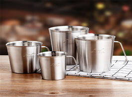 Foto van: Huis inrichting stainless steel 304 measuring cup with scale 500 1000 2000ml large capacity kitchen 