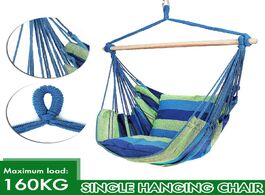 Foto van Meubels 150kg hammock garden hang lazy chair swinging indoor outdoor furniture hanging rope swing se