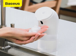 Foto van Huishoudelijke apparaten baseus foaming hand washing device automatic soap dispenser washer touch le