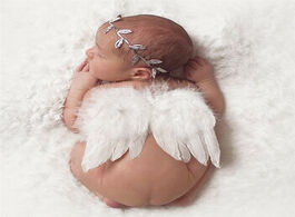 Foto van Baby peuter benodigdheden newborn photography accessories props photo angel wings headband girl hair