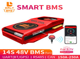 Foto van Elektronica smart bms 14s 48v 150a 200a 250a bluetooth 485 to usb device can ntc uart software li on