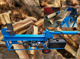 Foto van Gereedschap electric wood splitter hydraulic chopping machine firewood garden tools splitting 220v 3