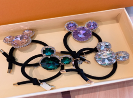Foto van Speelgoed new disney crystal mickey hair rope full diamond korean creative girls ring ins accessorie
