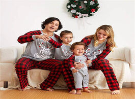 Foto van Baby peuter benodigdheden christmas family matching outfits mother daughter pajamas set dad son kids