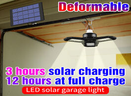 Foto van Lampen verlichting 5v indoor solar pendant light ip65 waterproof led garage lighting lamp 60w 80w pa