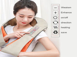 Foto van Schoonheid gezondheid car home u shape electrical massage shiatsu back shoulder body neck massager m