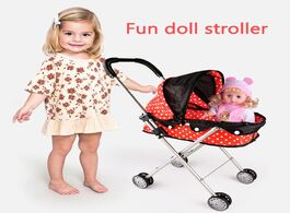 Foto van Baby peuter benodigdheden new carriage stroller trolley nursery furniture toys for doll pretend play