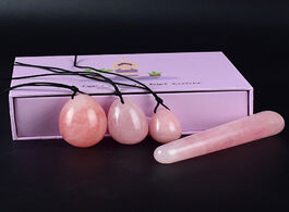 Foto van Schoonheid gezondheid natural rose quartz yoni egg jade eggs women kegel exerciser vaginal muscles t