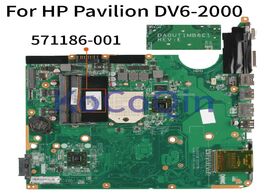 Foto van Computer kocoqin laptop motherboard for hp pavilion dv6 2000 mainboard 571186 001 da0ut1mb6e0 amd dd