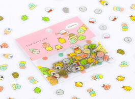 Foto van Kantoor school benodigdheden 80 pcs bag japanese stationery stickers cute cat sticky paper kawaii pv