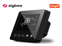 Foto van Beveiliging en bescherming tuya smart zigbee thermostat temperature controller hub required water el