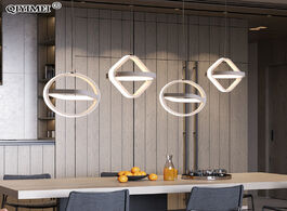 Foto van Lampen verlichting modern led pendant lights for living room parlor bedroom round square lamps indoo