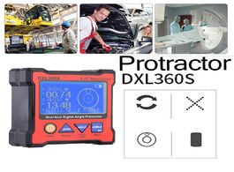 Foto van Gereedschap dxl360s professional protractor dual axis digital display level gauge magnetic with 5 si