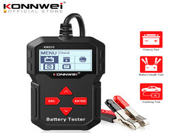 Foto van Auto motor accessoires konnwei kw210 automatic smart 12v car battery tester analyzer 100 to 2000cca 