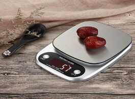 Foto van Huis inrichting scale electronic digital kitchen weight food diet balancer portable displays scales