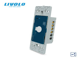 Foto van Woning en bouw livolo us standard base of wall light touch screen remote wireless 2ways switch 110 2