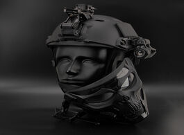 Foto van Beveiliging en bescherming tactical soldier skeleton messenger mask full face protective military fa