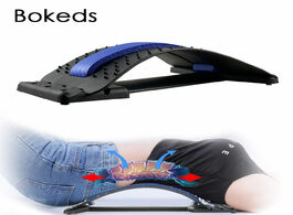 Foto van Schoonheid gezondheid back stretcher lumbar stretching device with 3 adjustable settings pain relief