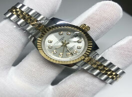Foto van Horloge gold silver automatic mechanical women watches datejust sapphire sport watch 26mm aaa rolexa
