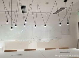 Foto van Lampen verlichting design geometric diy pendant lights match line led hanging light fixture wire lam