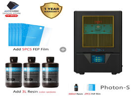 Foto van Computer anycubic photon s plus size uv printer sla 3d lcd off line impresora drucker impressora res