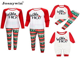 Foto van Baby peuter benodigdheden 2020 christmas family pajamas set adult kid print navidad familia matching
