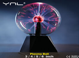 Foto van Lampen verlichting novelty magic crystal plasma ball touch lamp 220v led night light child nightligh