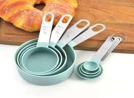 Foto van Huis inrichting 4pcsmulti purpose spoons cup measuring tools pp baking accessories stainless steel p