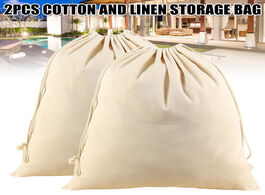 Foto van Huis inrichting newly 2 pack extra large cotton canvas heavy duty laundry bags versatile multi use b
