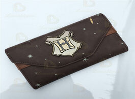 Foto van Tassen pu leather wallet hogwarts female purse lady purses phone pocket card holder