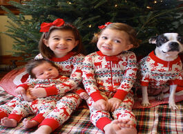 Foto van Baby peuter benodigdheden christmas family pajamas set maternal and child children s clothing printe