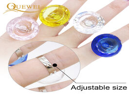 Foto van Schoonheid gezondheid quewel eyelashes extension glue ring adjustable finger rings holder crystal ey