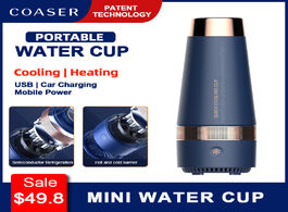 Foto van Tassen usb hot cold travel mugs thermos smart water cup vacuum drink flasks sports bottle leakproof 