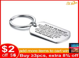 Foto van Sieraden vnox classic key chain ring for men smooth surface never fade stainless steel keychain to h