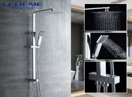 Foto van Woning en bouw ledeme bath shower faucet set wall mounted faucets bathroom bathtub waterfall mixer t