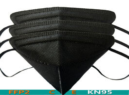 Foto van Beveiliging en bescherming ffp2 masks reusable fabric face respirator kn95 mask filter 6 layer ffp2m