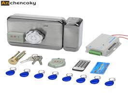 Foto van Beveiliging en bescherming anchencoky electronic lock electric gate door support ic card unlock with