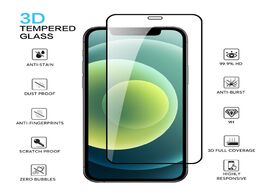 Foto van Telefoon accessoires 2pcs tempered glass on for iphone 11 12 pro x xr xs max 3d safety 9h explosion 